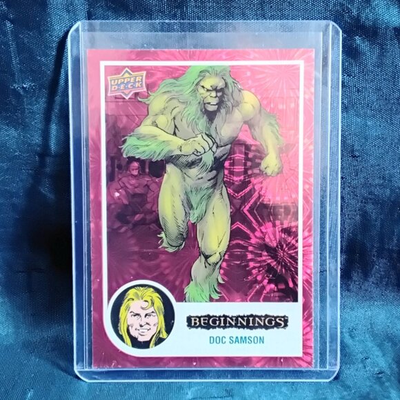 3/$25 Mint 2023 UD Doc Samson Marvel Beginnings Vol. 2 Series 2 Red.. Card 166!! - Picture 1 of 2